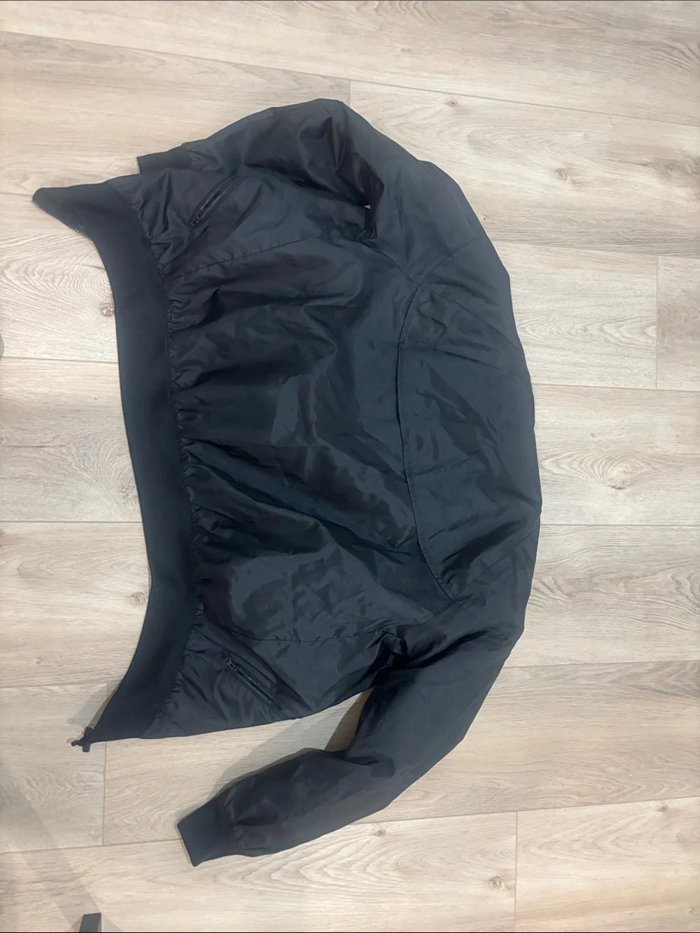 Nike Black Men's Hooded Windbreaker Jacket